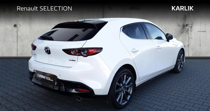 Mazda 3 cena 89900 przebieg: 62863, rok produkcji 2021 z Ostroróg małe 379